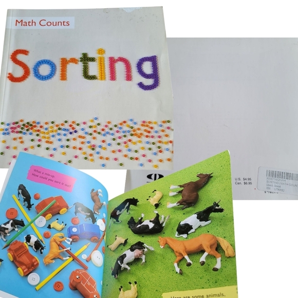 Math Counts  & MATH Sorting Hard Book Set - Picture 3 of 3